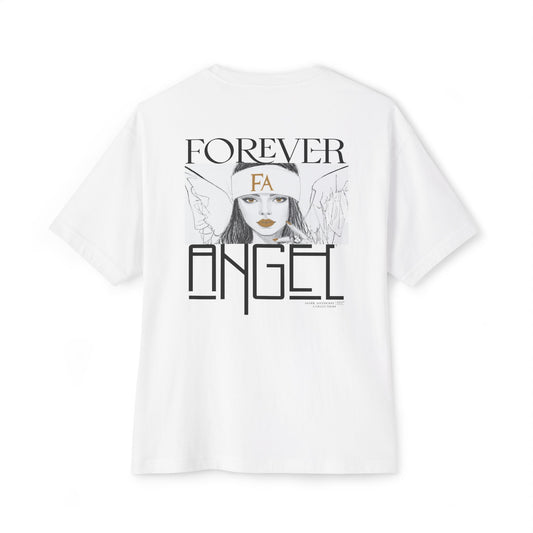 Forever Angel® Drop 001 Mark Anthony Gable® Collection Unisex Oversized Boxy Tee