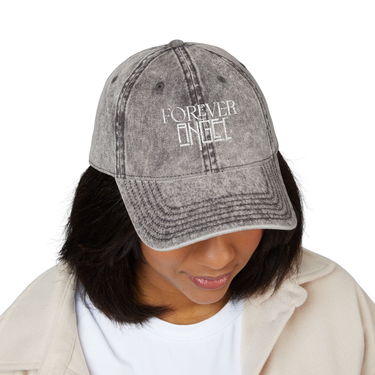 Forever Angel® The Signature Cap by Mark Anthony Gable® Vintage Cap Embroidered