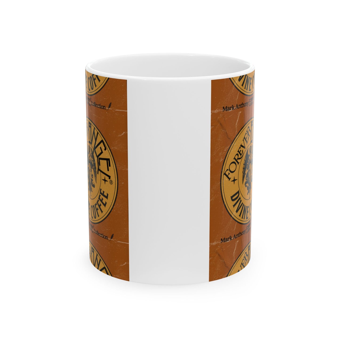Forever Angel® Divine Coffee Mug – Sip Like a Legend, Love Like the Divine | Mark Anthony Gable® Collection Ceramic Mug, (11oz, 15oz)
