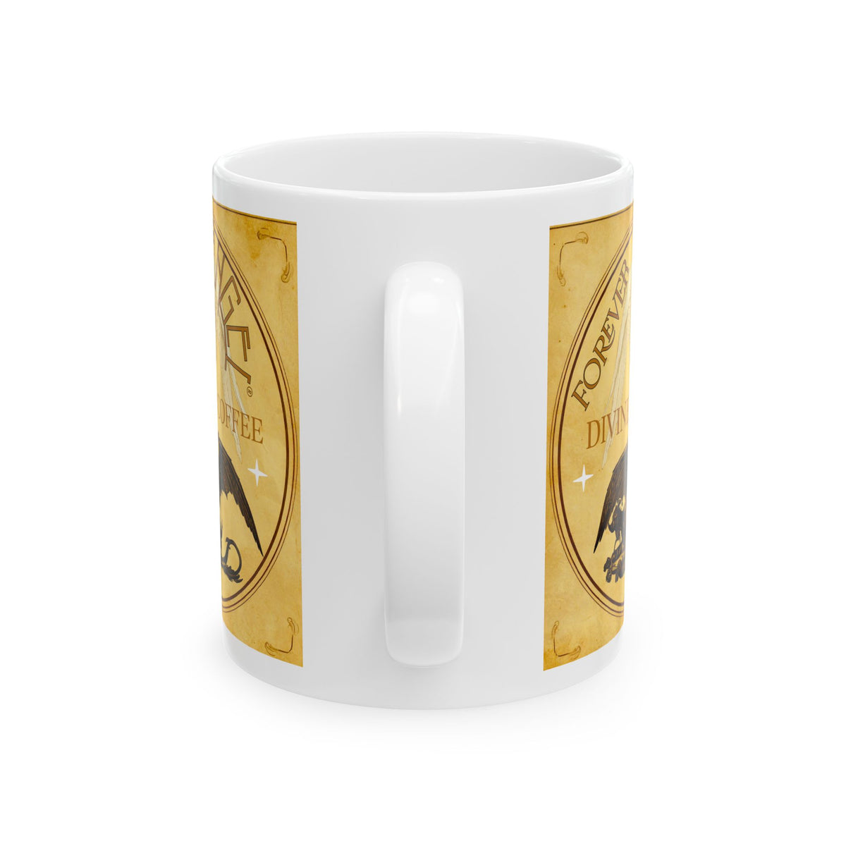Personalized Forever Angel® Divine Coffee Mug | Custom Name | Beautifully Blessed | Inspirational Gift for Her | Mark Anthony Gable® 11oz