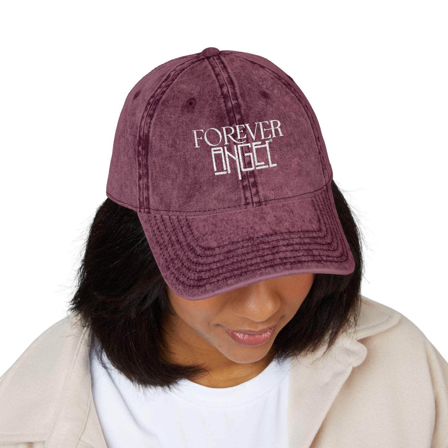 Forever Angel® The Signature Cap by Mark Anthony Gable® Vintage Cap Embroidered
