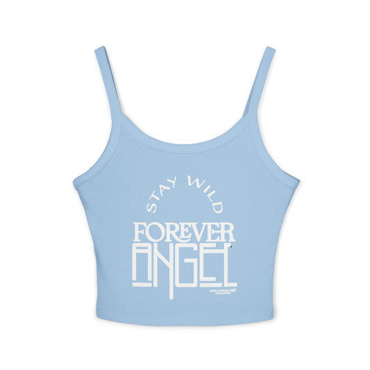 Stay Wild Forever Angel® by Mark Anthony Gable Collection Women's Spaghetti Strap Tank Top