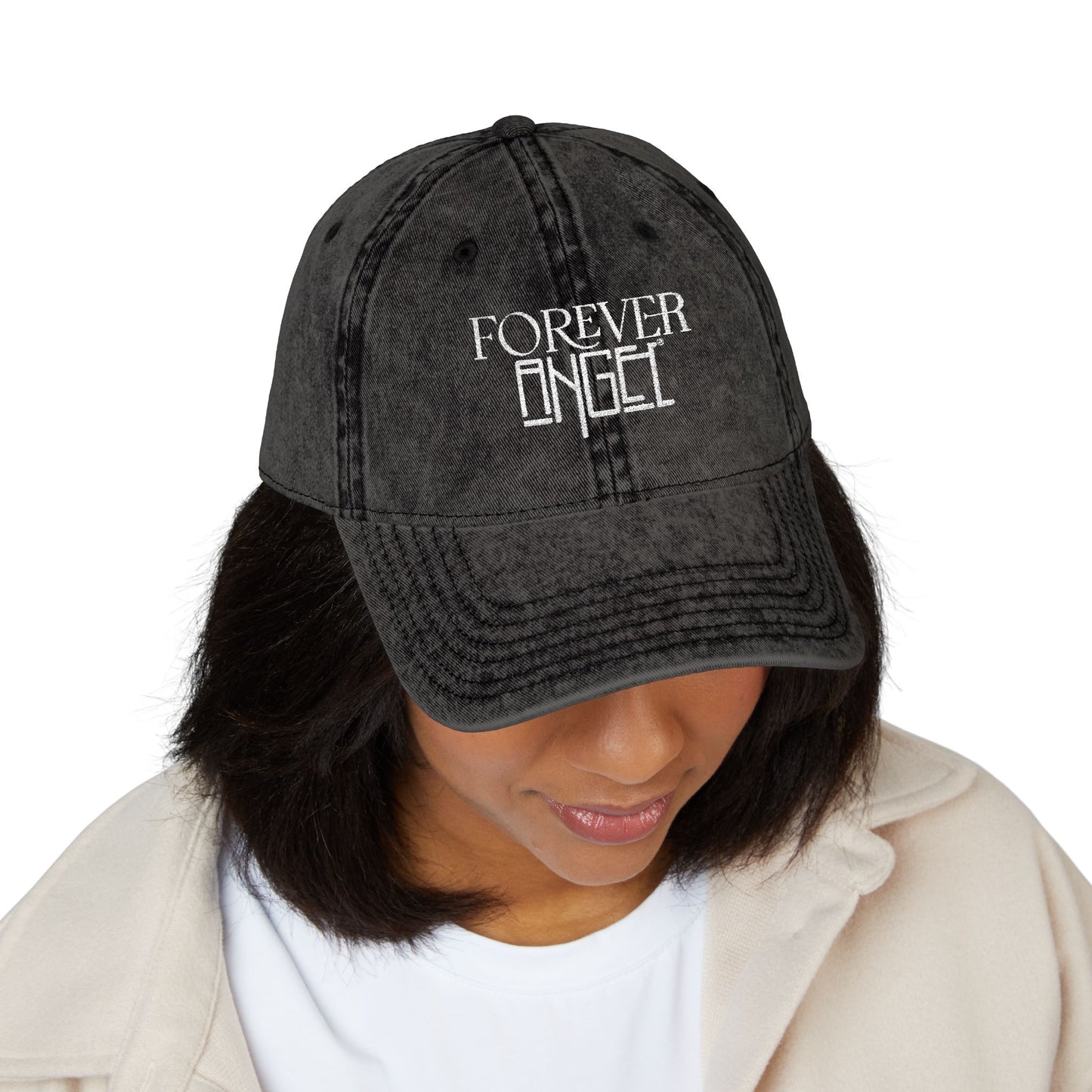 Forever Angel® The Signature Cap by Mark Anthony Gable® Vintage Cap Embroidered