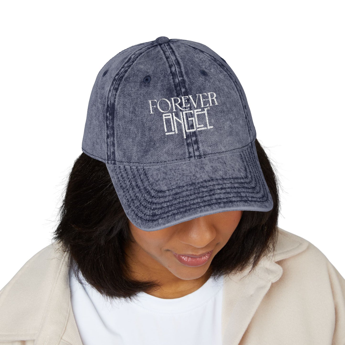 Forever Angel® The Signature Cap by Mark Anthony Gable® Vintage Cap Embroidered