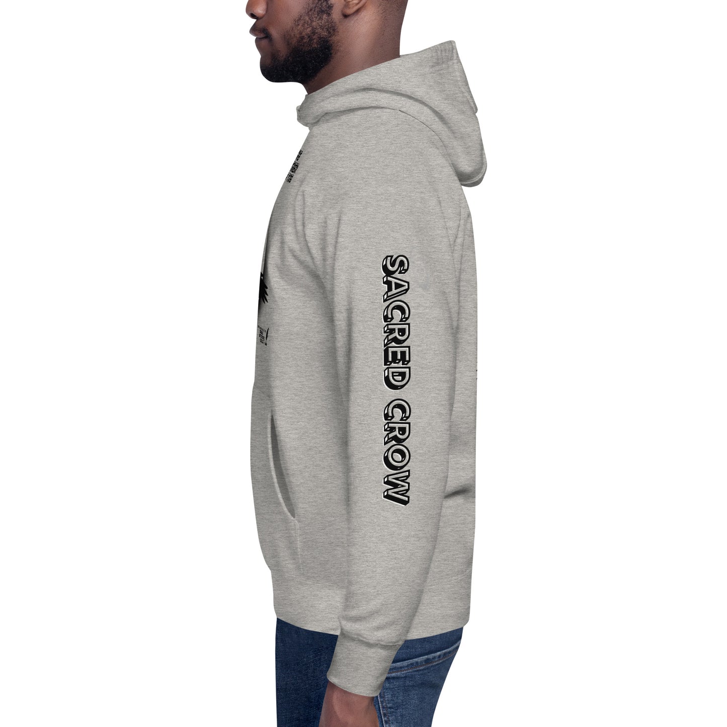 Unisex Hoodie I AM THE BROTHER OF THE SACRED CROW words and music by Mark Anthony Gable by Mark Anthony Gable Collection