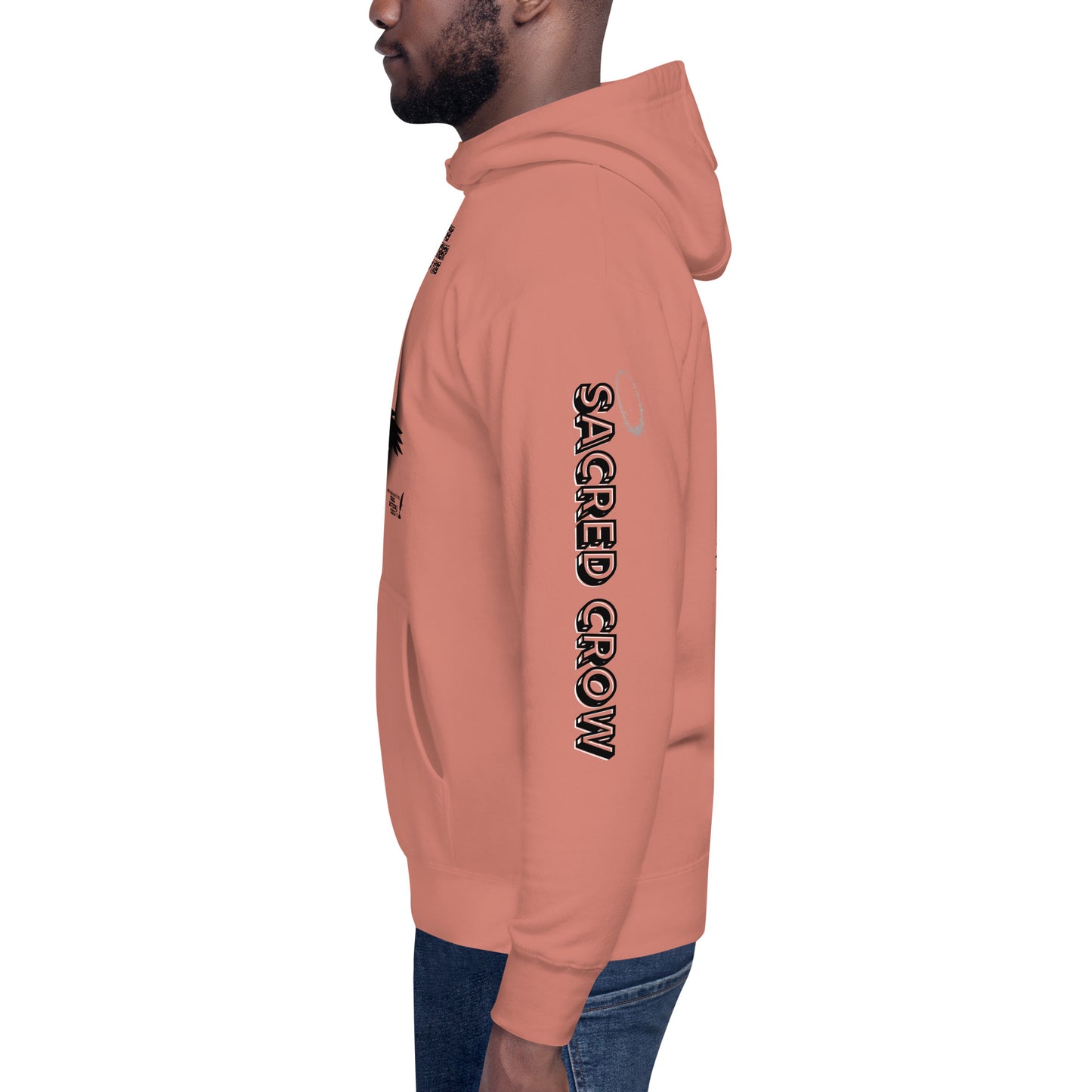 Unisex Hoodie I AM THE BROTHER OF THE SACRED CROW words and music by Mark Anthony Gable by Mark Anthony Gable Collection