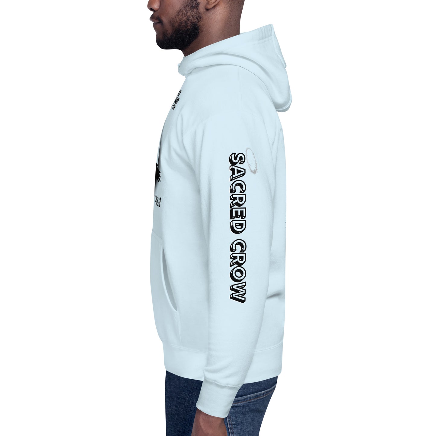 Unisex Hoodie I AM THE BROTHER OF THE SACRED CROW words and music by Mark Anthony Gable by Mark Anthony Gable Collection