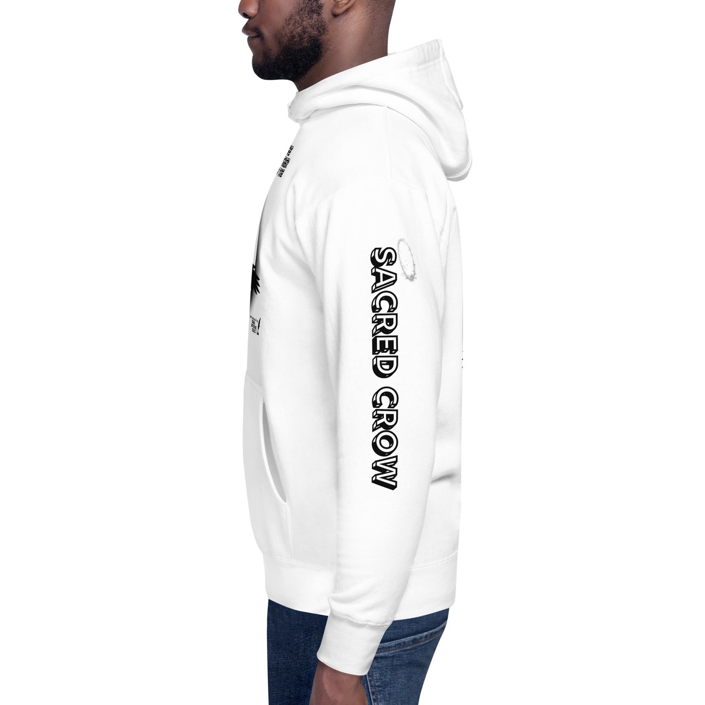 Unisex Hoodie I AM THE BROTHER OF THE SACRED CROW words and music by Mark Anthony Gable by Mark Anthony Gable Collection