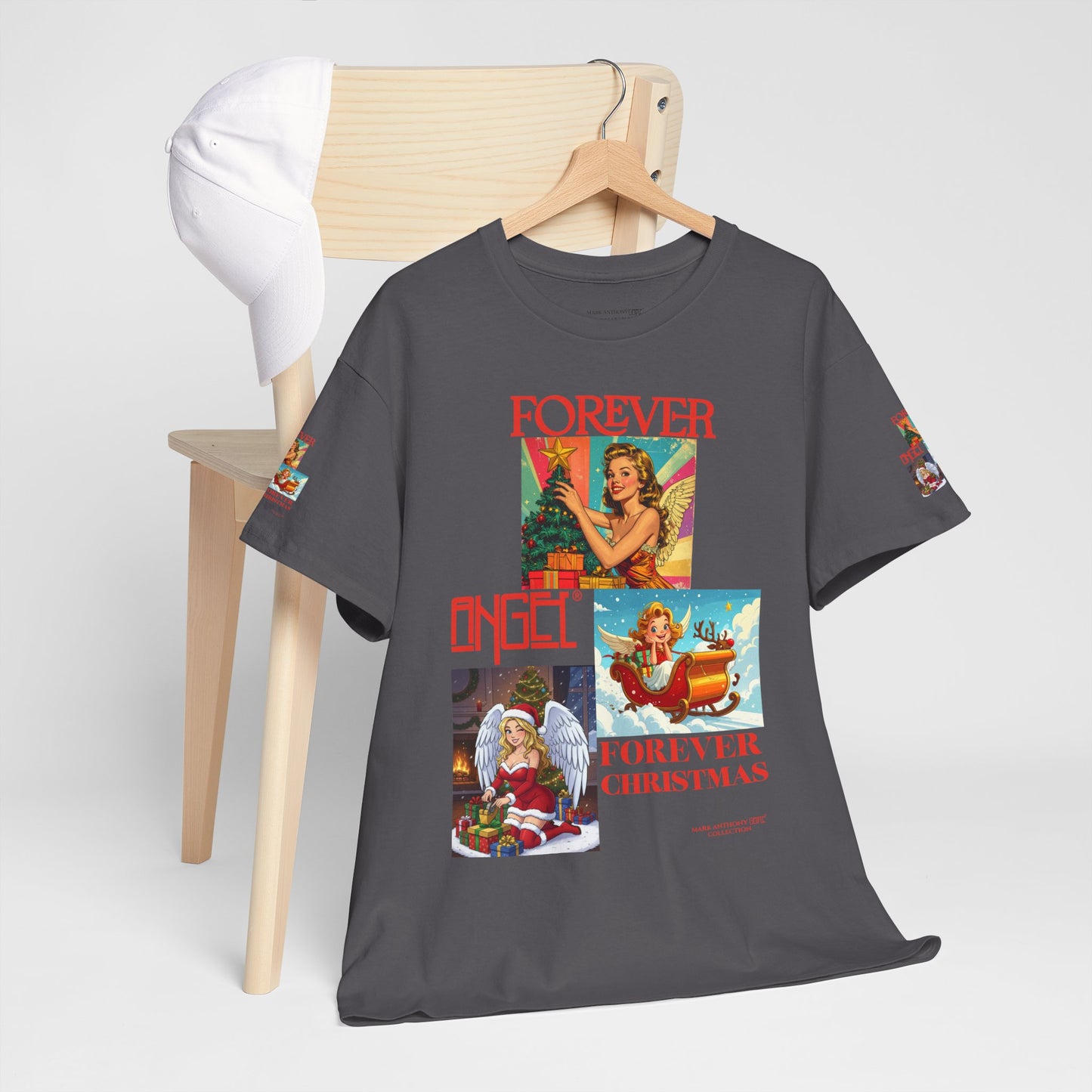 Forever Angel® Forever Christmas by Mark Anthony Gable® Collection Unisex Heavy Cotton Tee