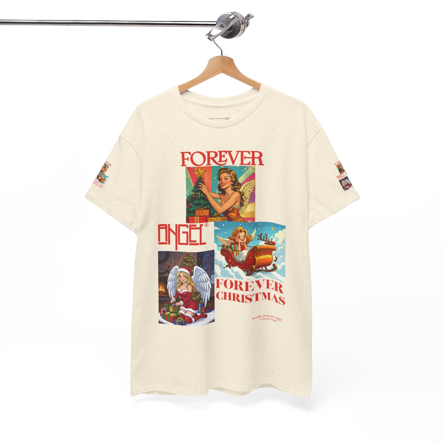 Forever Angel® Forever Christmas by Mark Anthony Gable® Collection Unisex Heavy Cotton Tee
