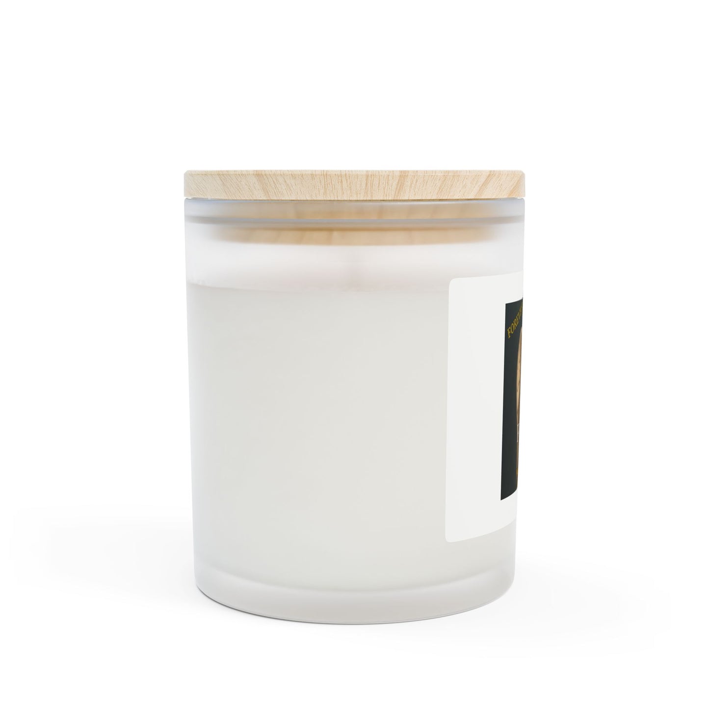 Forever Angel® Forever Light Candle 11oz Frosted Glass Soy Coconut Wax  Gift for Her  by "Mark Anthony Gable® Collection"
