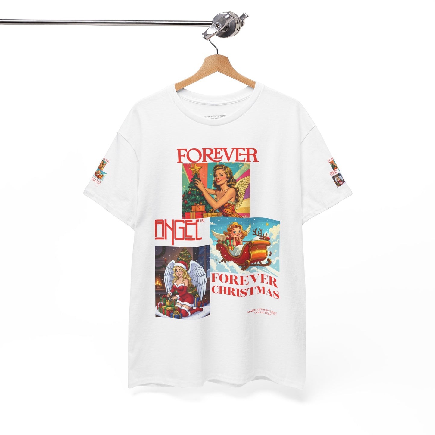 Forever Angel® Forever Christmas by Mark Anthony Gable® Collection Unisex Heavy Cotton Tee