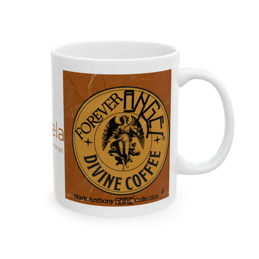 Personalized Forever Angel® Divine Coffee Mug | Custom Name | Sip Like an Angel | Mark Anthony Gable® Collection 11oz