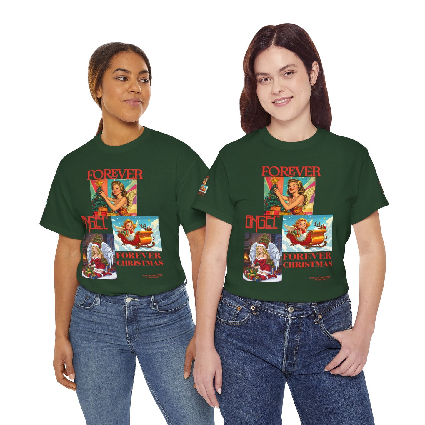Forever Angel® Forever Christmas by Mark Anthony Gable® Collection Unisex Heavy Cotton Tee
