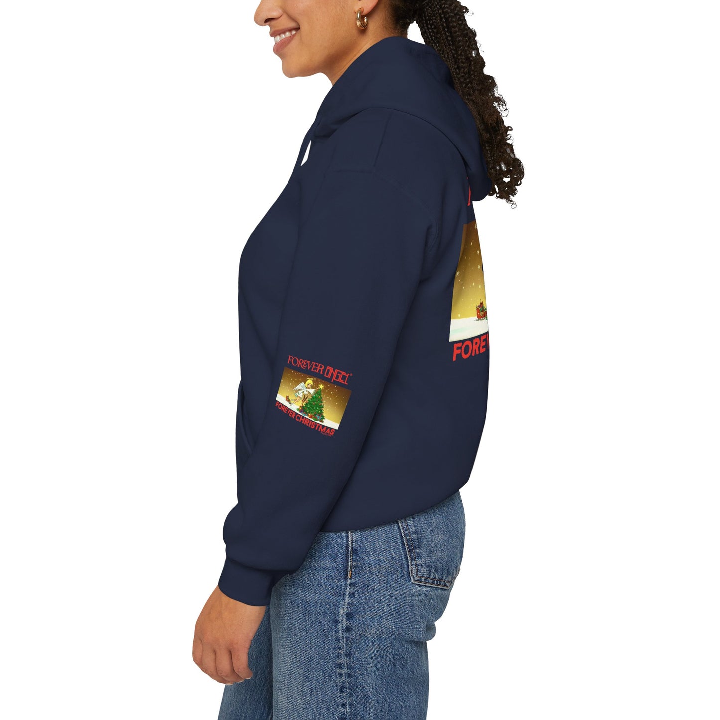 Forever Angel® Forever Christmas by Mark Anthony Gable® Collection Unisex Heavy Blend™ Hooded Sweatshirt