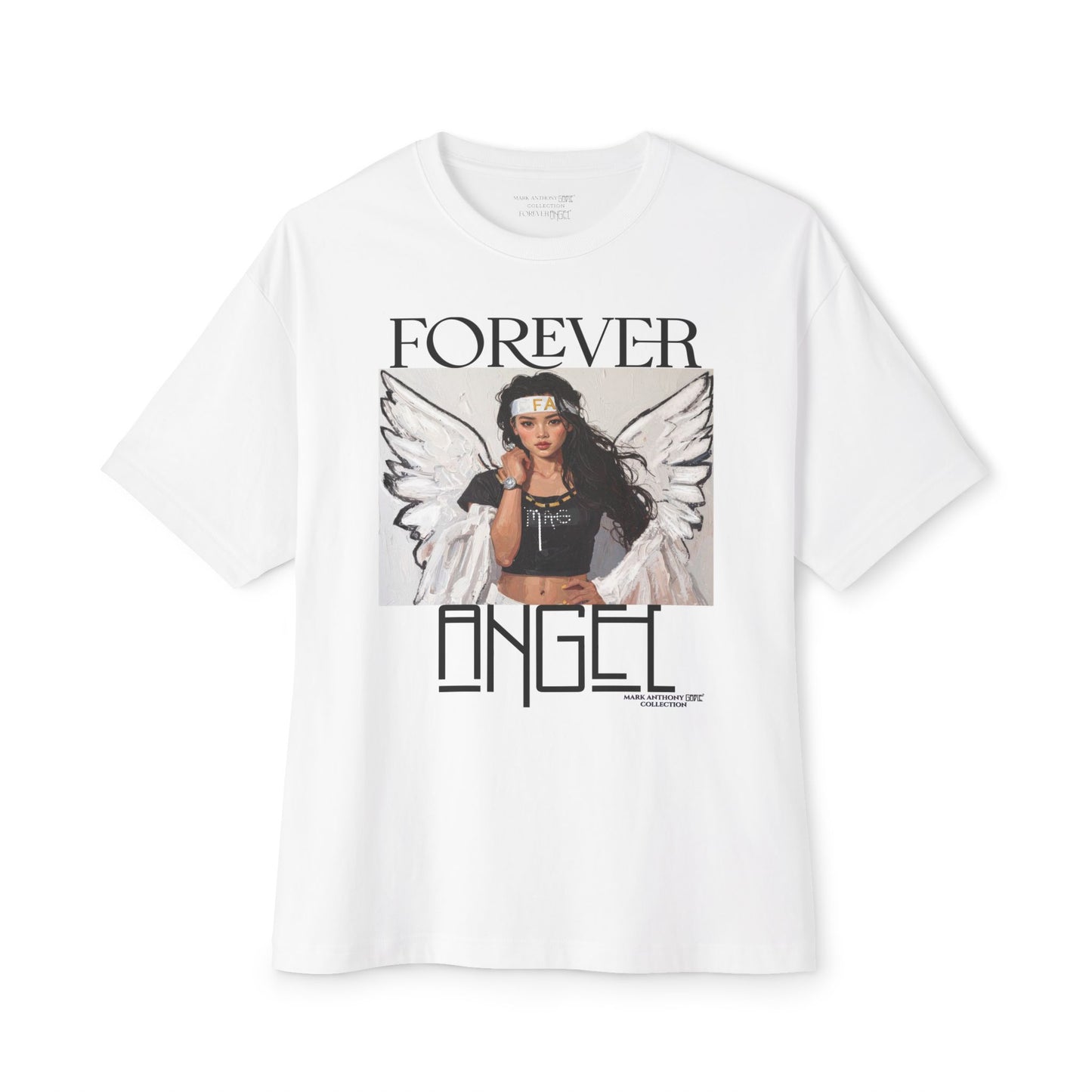 Forever Angel Drop 002 Mark Anthony Gable® Collection Unisex Oversized Boxy Tee
