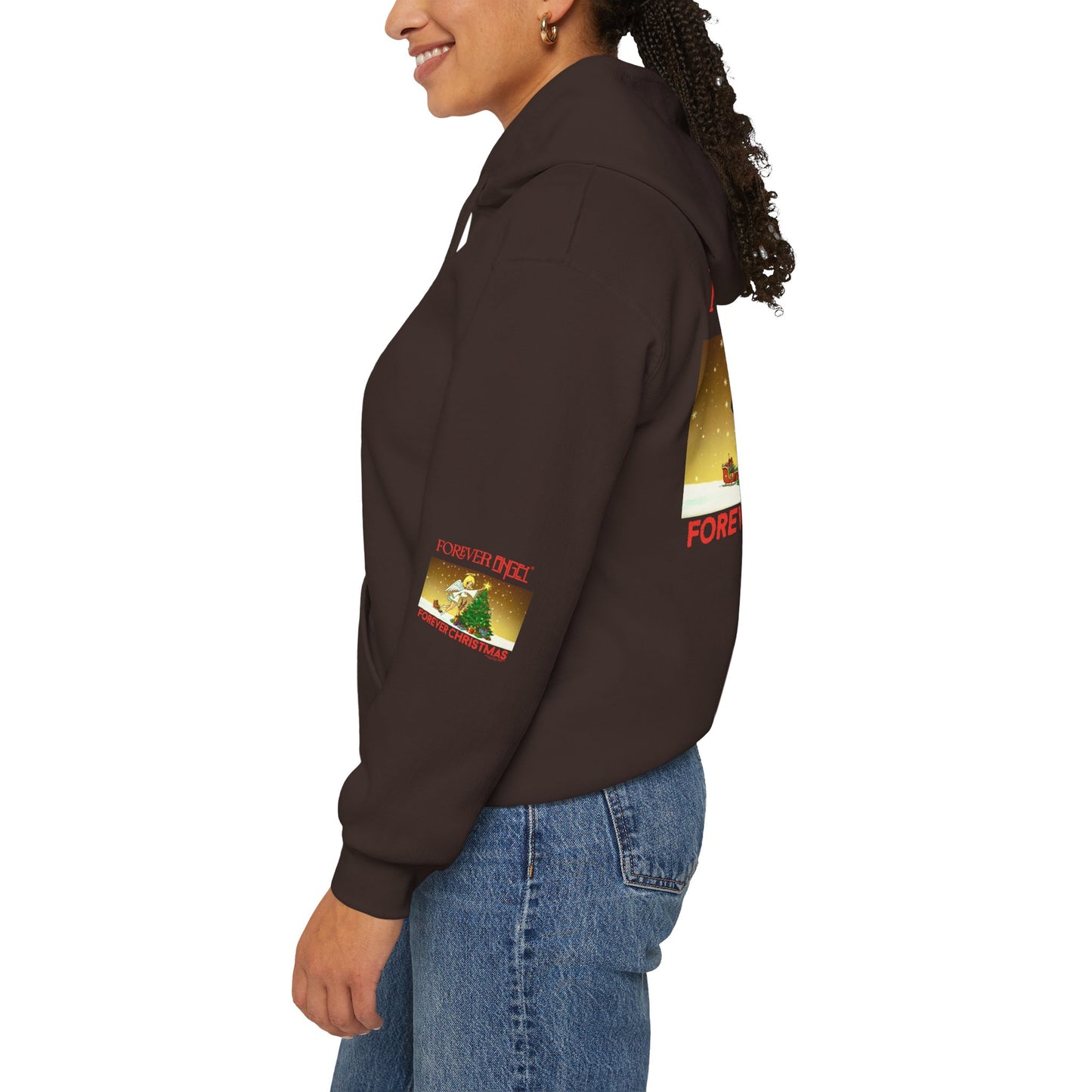 Forever Angel® Forever Christmas by Mark Anthony Gable® Collection Unisex Heavy Blend™ Hooded Sweatshirt