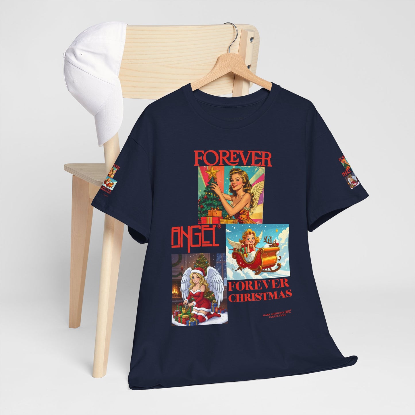 Forever Angel® Forever Christmas by Mark Anthony Gable® Collection Unisex Heavy Cotton Tee