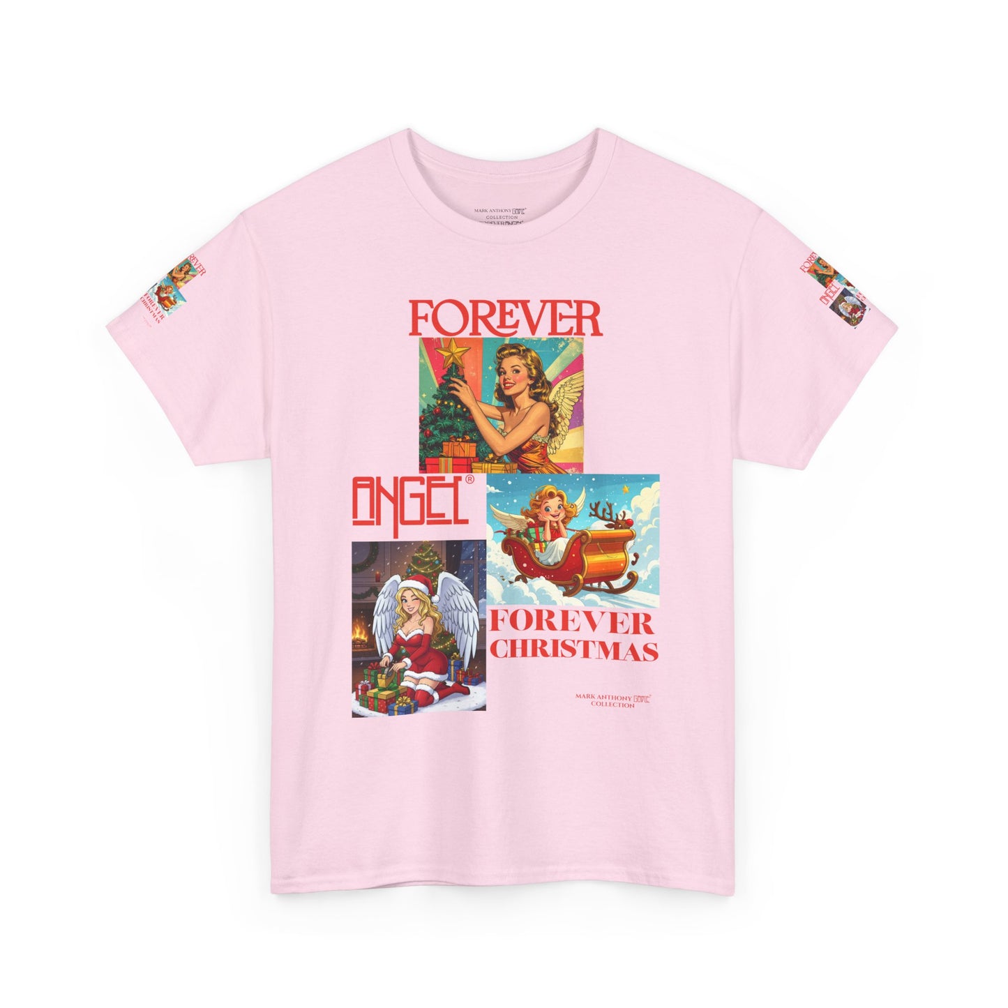 Forever Angel® Forever Christmas by Mark Anthony Gable® Collection Unisex Heavy Cotton Tee