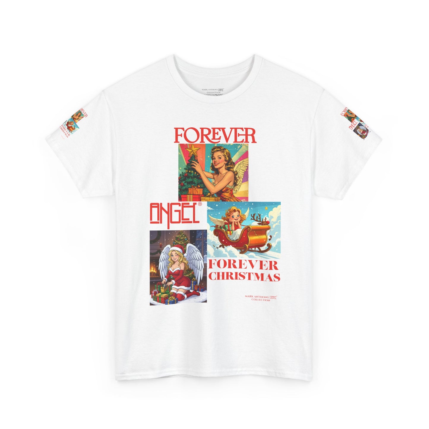 Forever Angel® Forever Christmas by Mark Anthony Gable® Collection Unisex Heavy Cotton Tee