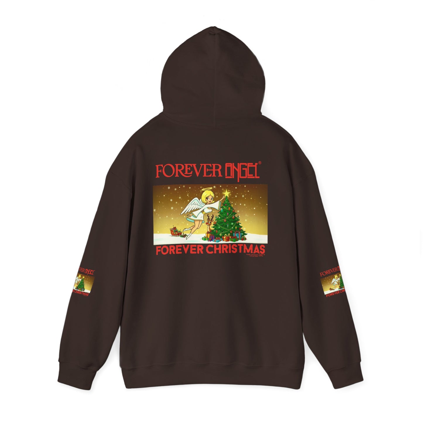 Forever Angel® Forever Christmas by Mark Anthony Gable® Collection Unisex Heavy Blend™ Hooded Sweatshirt
