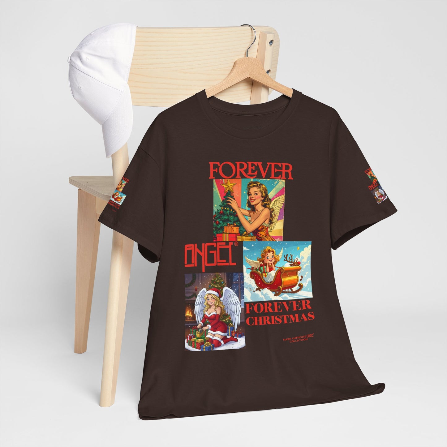 Forever Angel® Forever Christmas by Mark Anthony Gable® Collection Unisex Heavy Cotton Tee