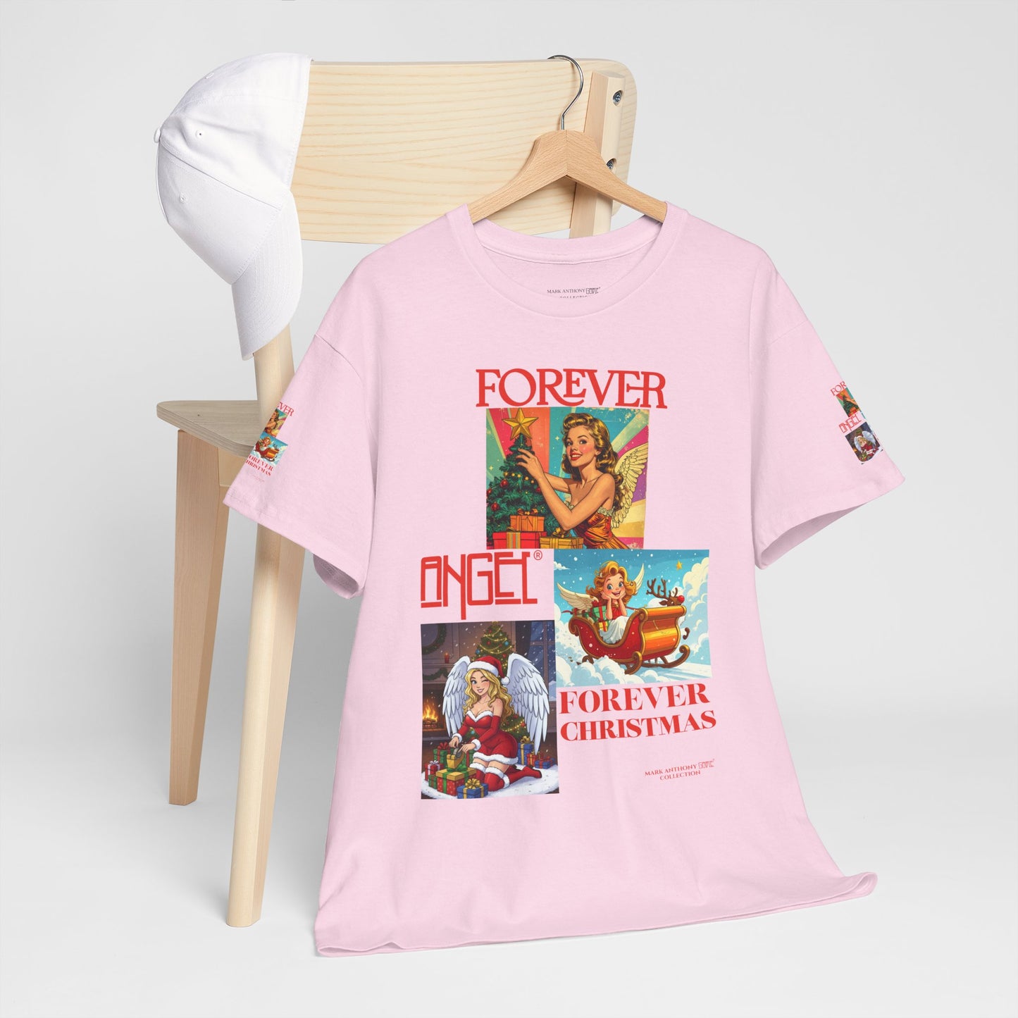 Forever Angel® Forever Christmas by Mark Anthony Gable® Collection Unisex Heavy Cotton Tee