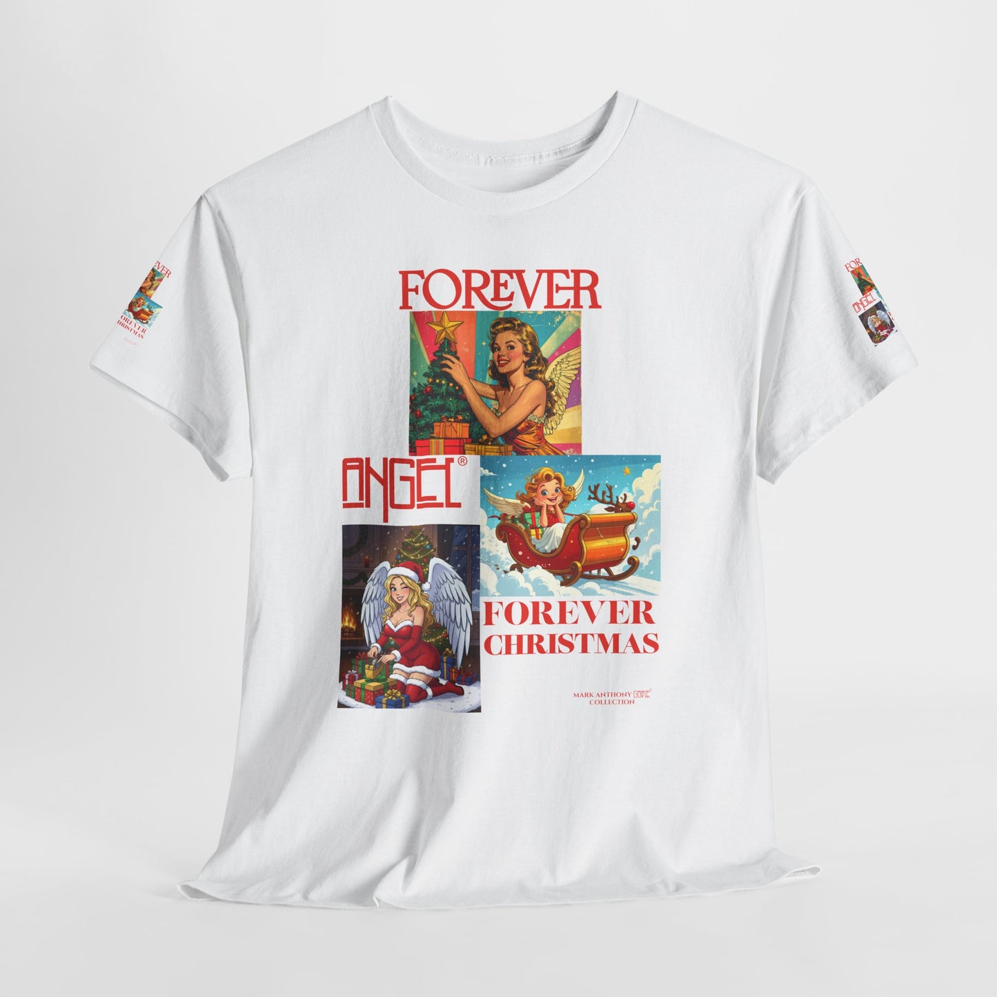 Forever Angel® Forever Christmas by Mark Anthony Gable® Collection Unisex Heavy Cotton Tee