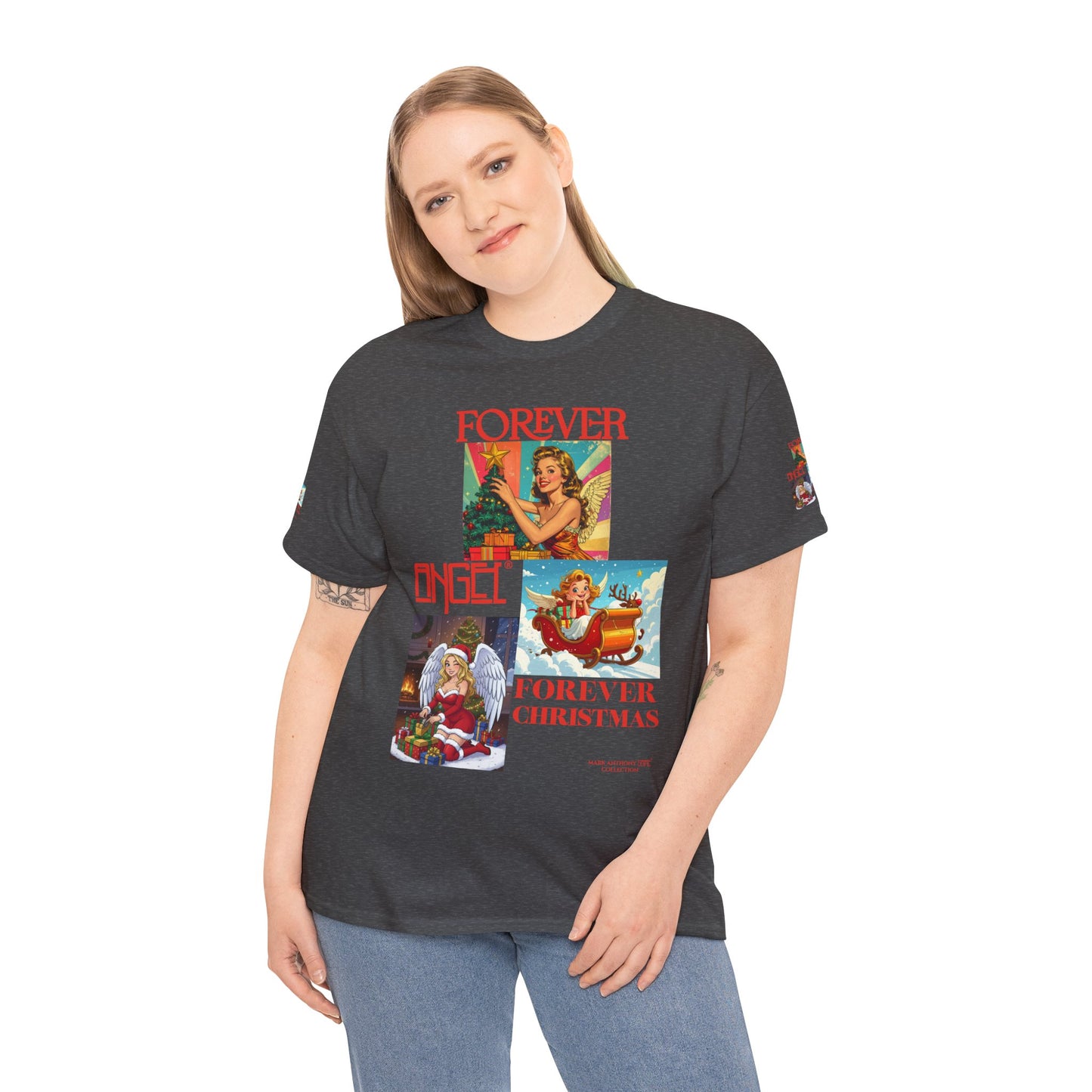 Forever Angel® Forever Christmas by Mark Anthony Gable® Collection Unisex Heavy Cotton Tee