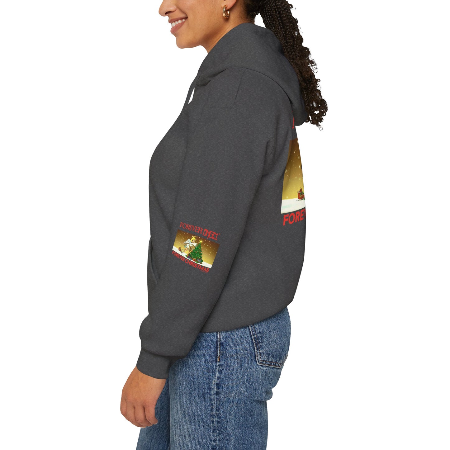 Forever Angel® Forever Christmas by Mark Anthony Gable® Collection Unisex Heavy Blend™ Hooded Sweatshirt