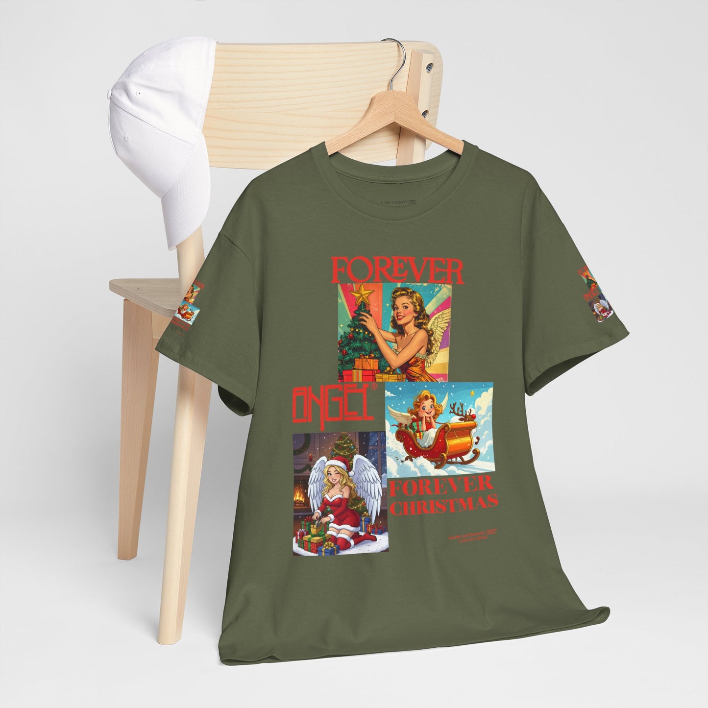 Forever Angel® Forever Christmas by Mark Anthony Gable® Collection Unisex Heavy Cotton Tee