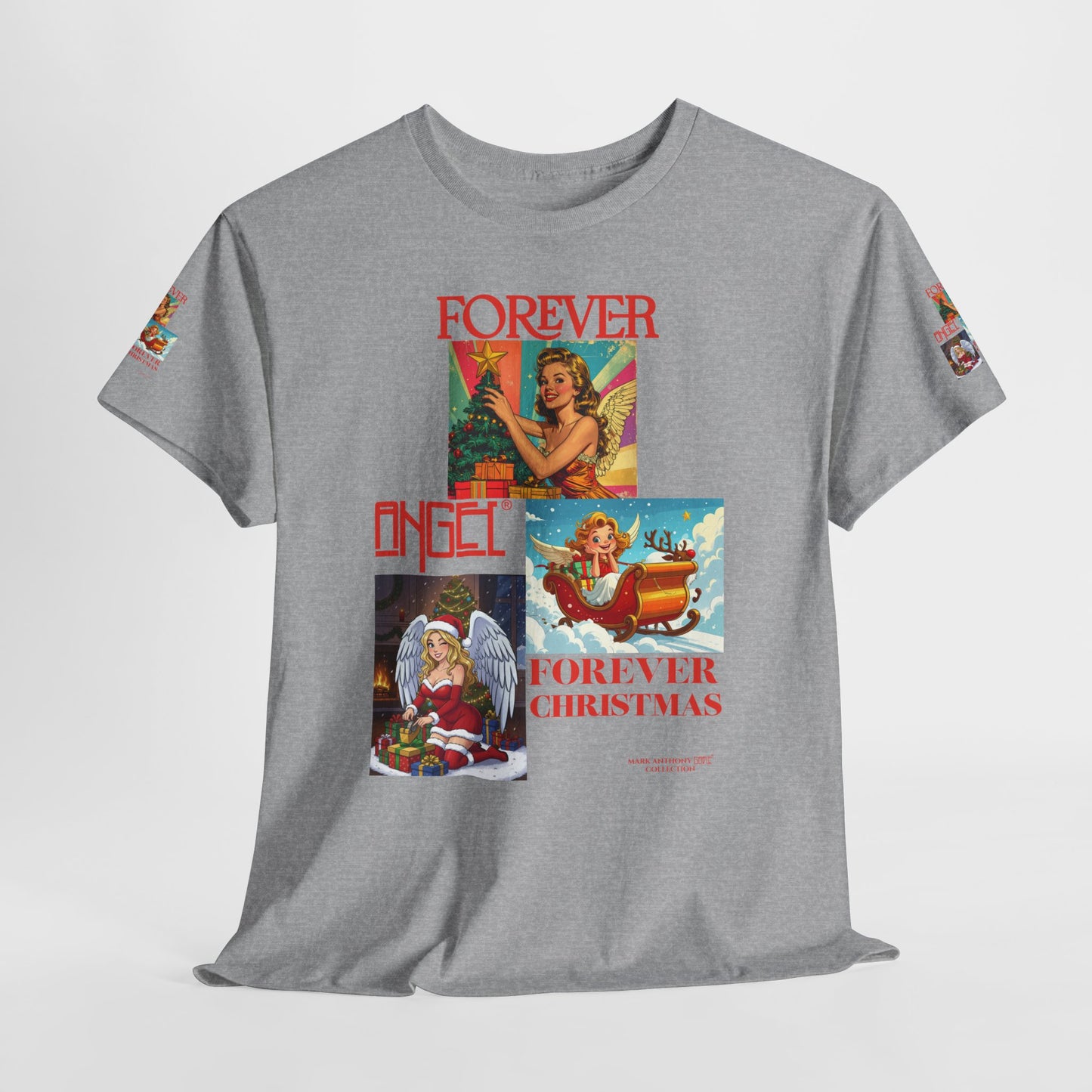 Forever Angel® Forever Christmas by Mark Anthony Gable® Collection Unisex Heavy Cotton Tee