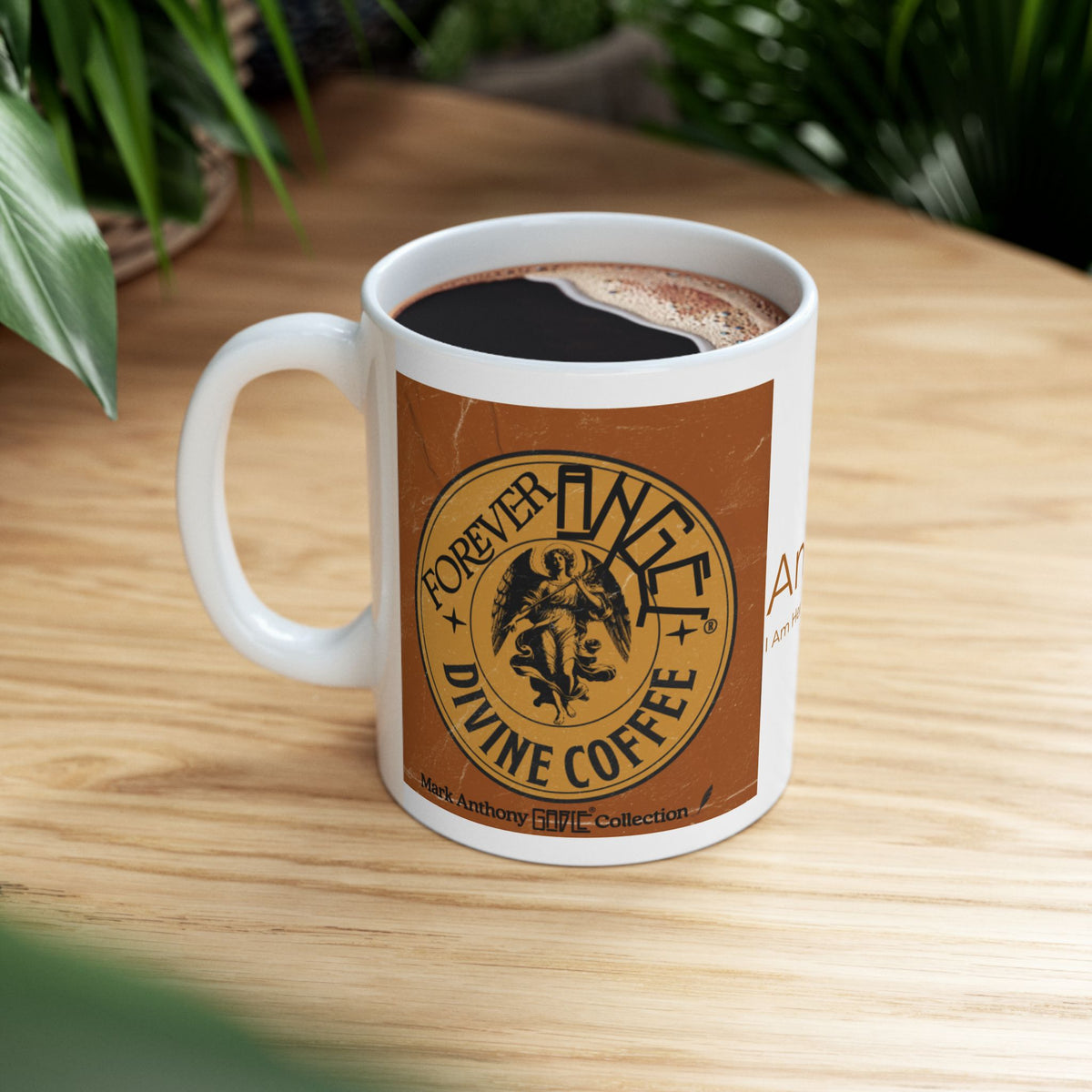 Personalized Forever Angel® Divine Coffee Mug | Custom Name | Sip Like an Angel | Mark Anthony Gable® Collection 11oz