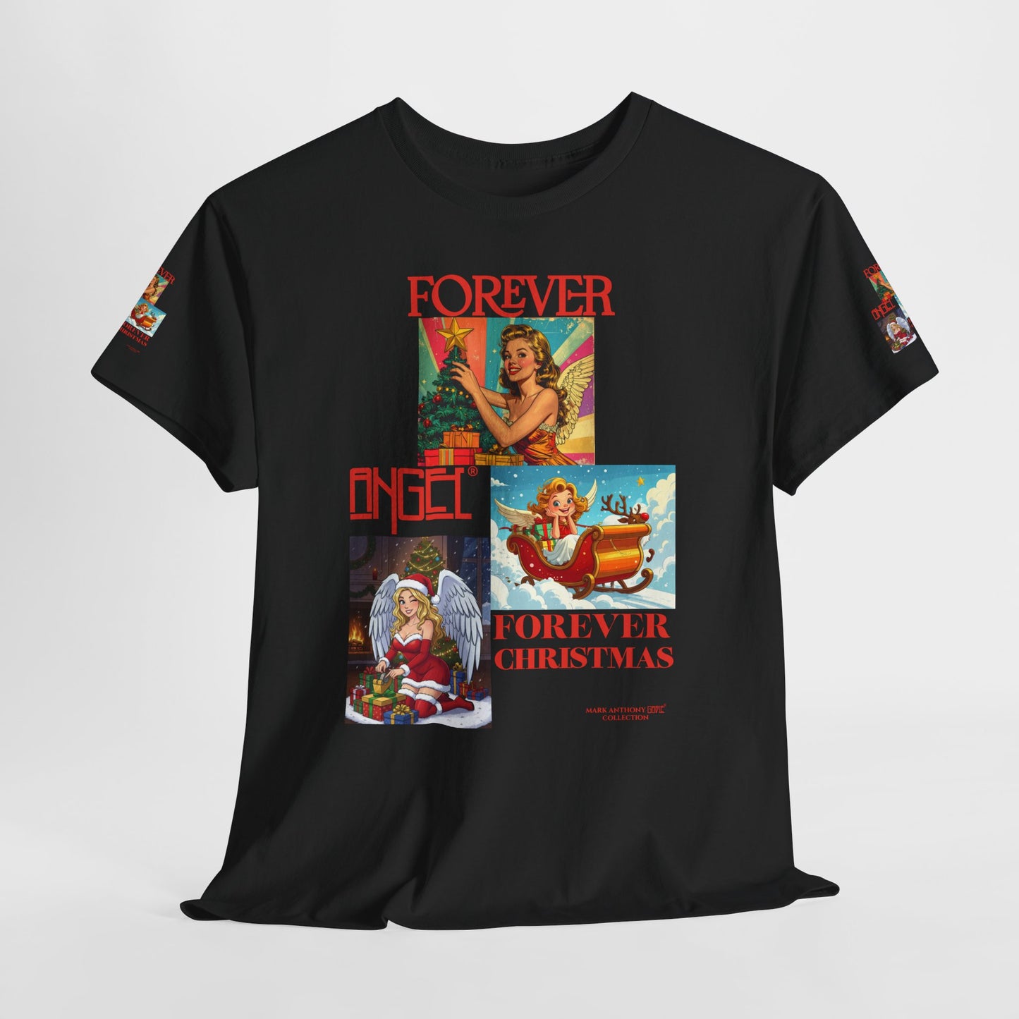 Forever Angel® Forever Christmas by Mark Anthony Gable® Collection Unisex Heavy Cotton Tee