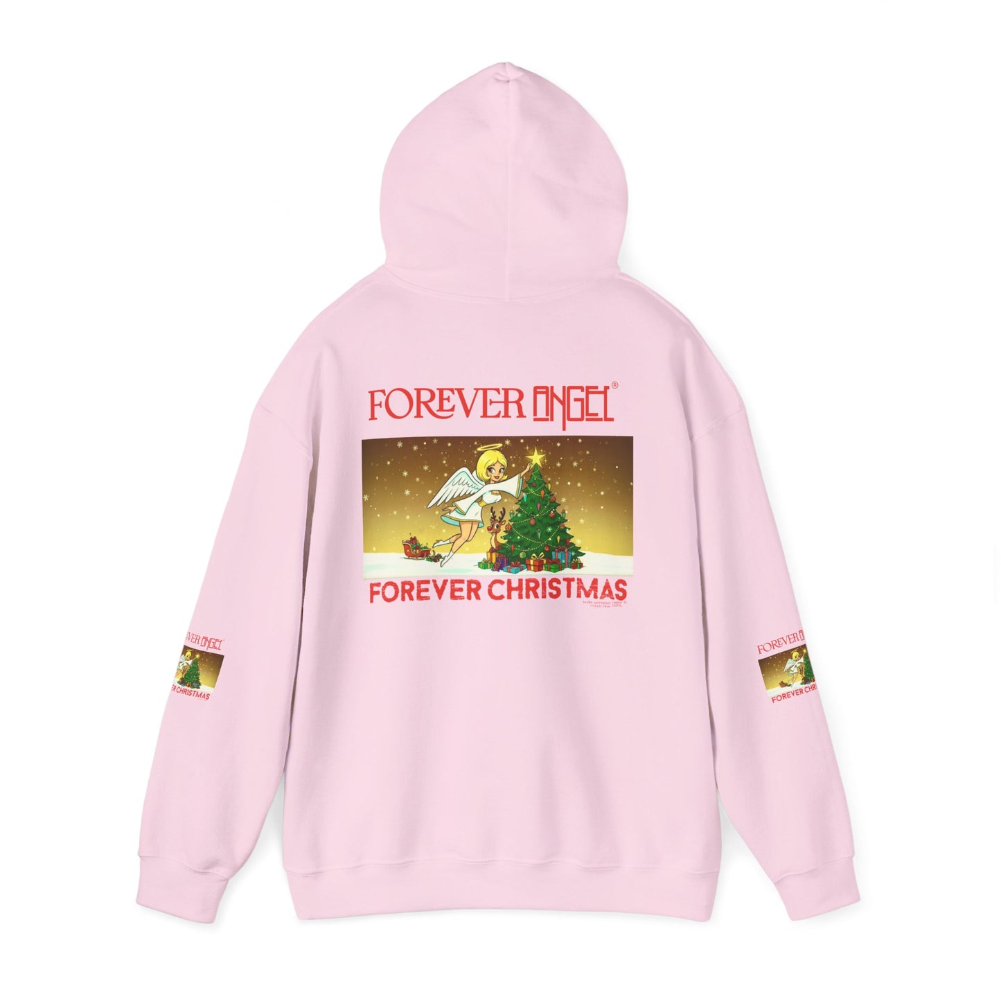 Forever Angel® Forever Christmas by Mark Anthony Gable® Collection Unisex Heavy Blend™ Hooded Sweatshirt