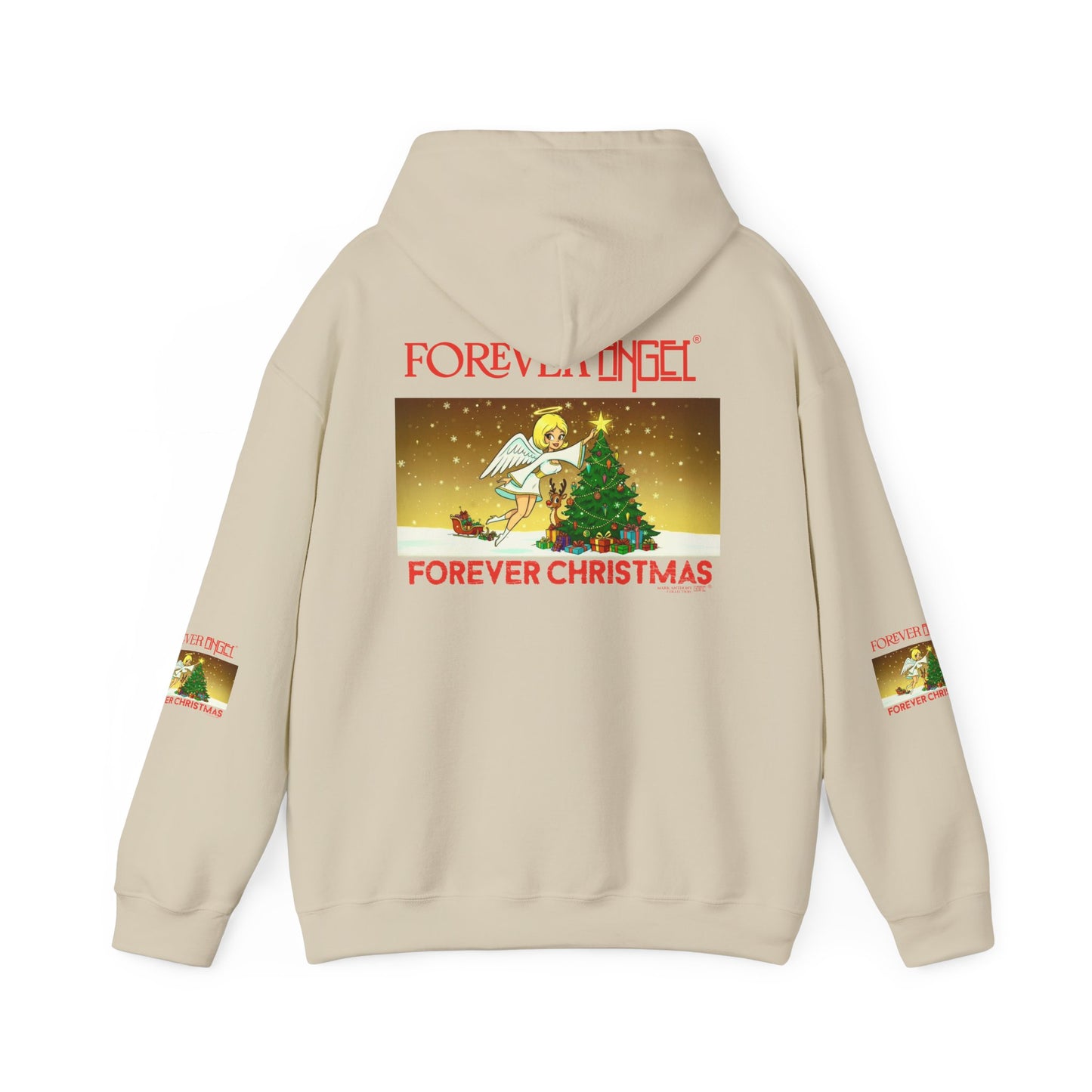 Forever Angel® Forever Christmas by Mark Anthony Gable® Collection Unisex Heavy Blend™ Hooded Sweatshirt