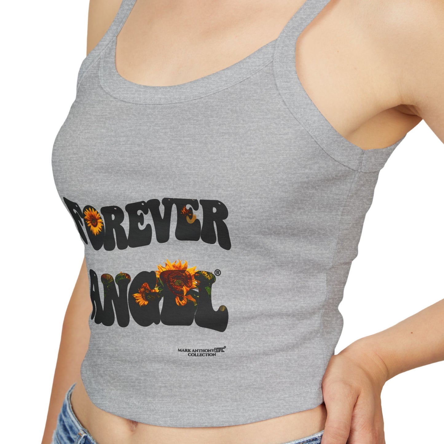 Forever Angel® Retro Sunflowers Tank Women’s Spaghetti Strap Edition by the Mark Anthony Gable® Collection