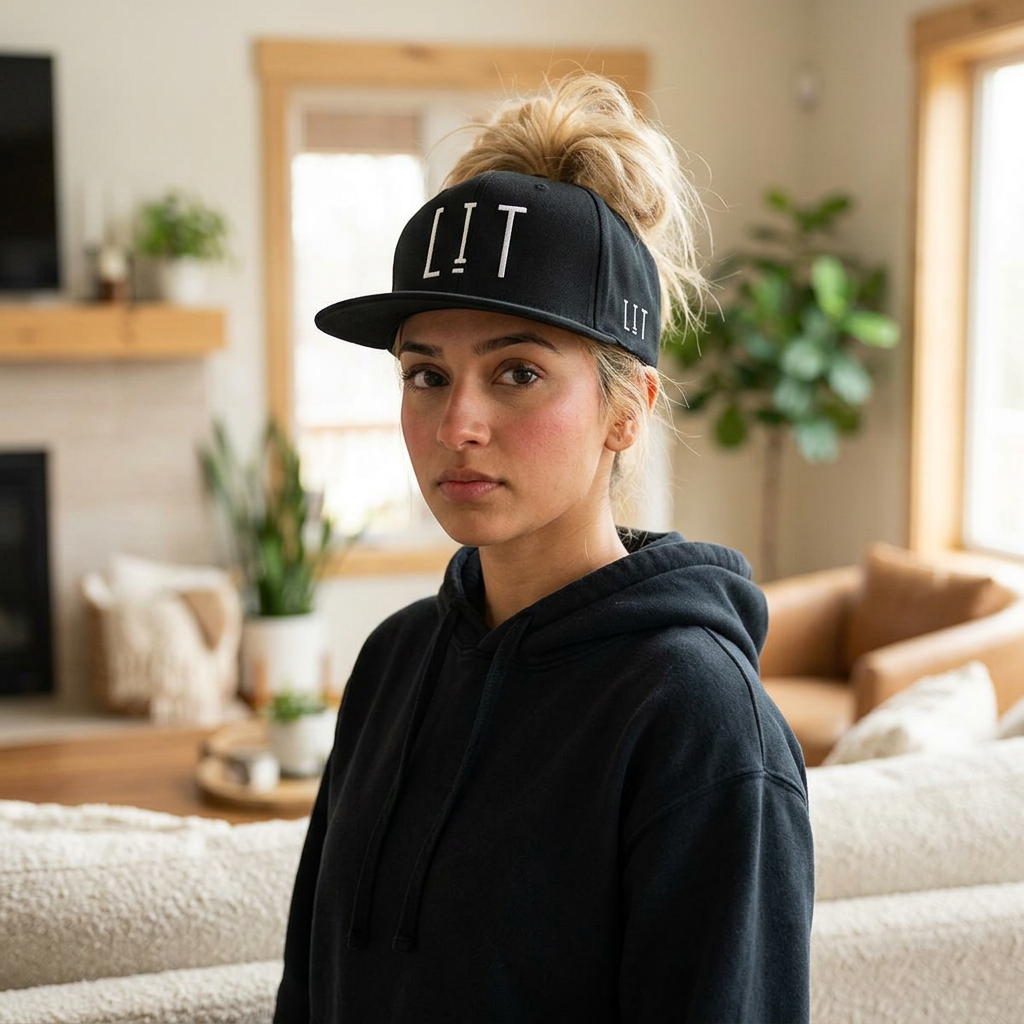 LIT by Mark Anthony Gable® Collection Snapback (Embroidery)