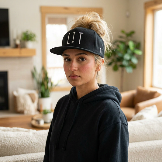 LIT by Mark Anthony Gable® Collection Snapback (Embroidery)