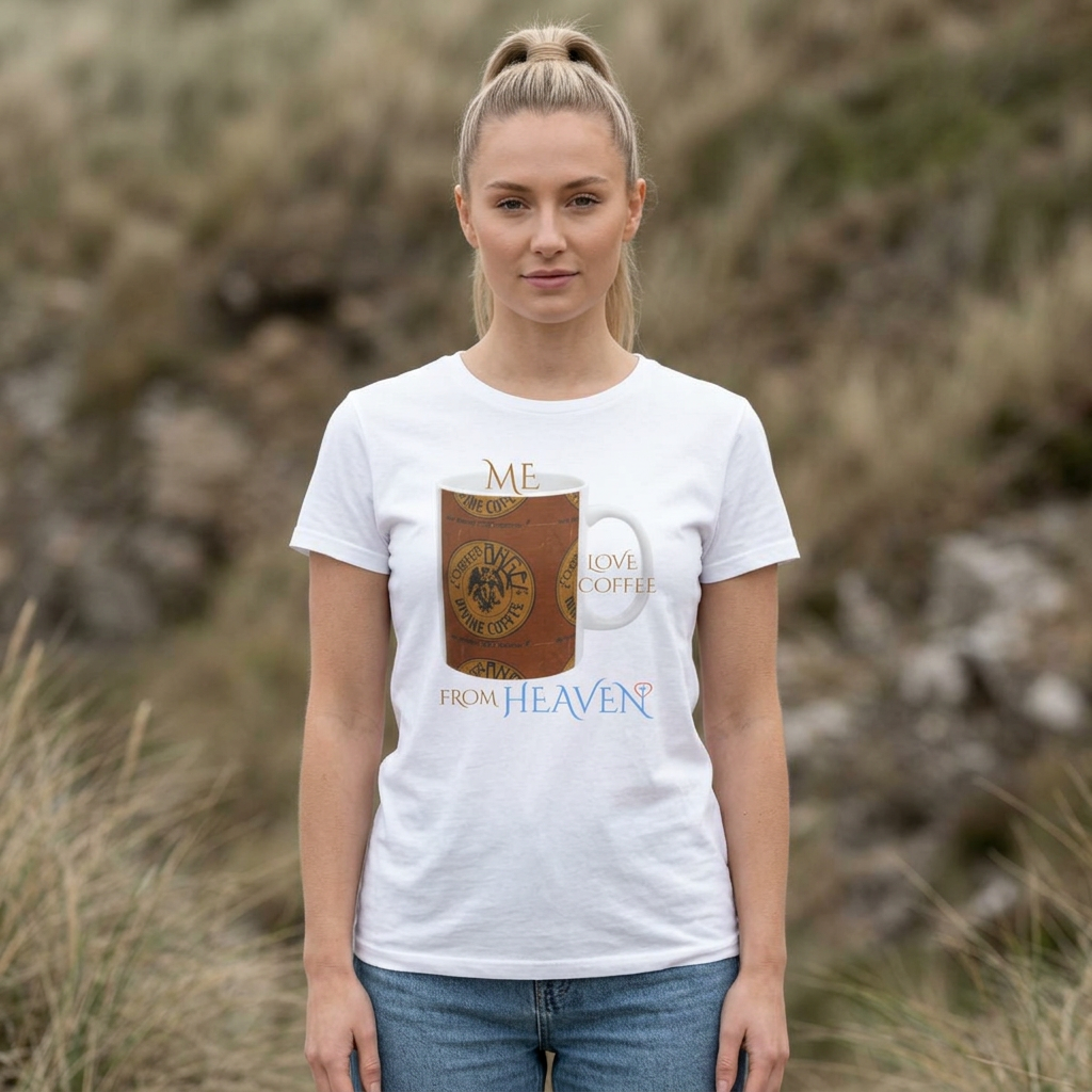 Forever Angel® Unique Divine Coffee Mug by Mark Anthony Gable Collection® | Women's Softstyle Tee