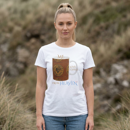 Forever Angel® Unique Divine Coffee Mug by Mark Anthony Gable Collection® | Women's Softstyle Tee
