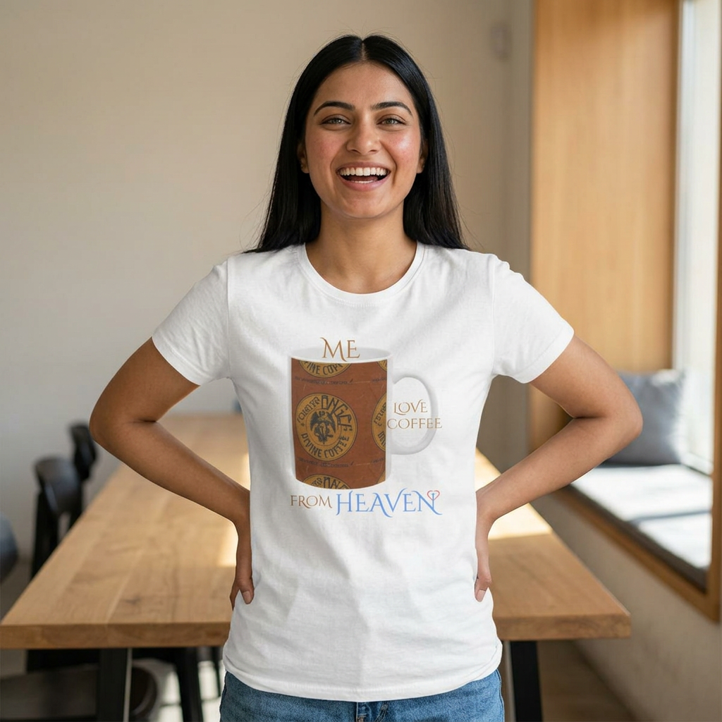 Forever Angel® Unique Divine Coffee Mug by Mark Anthony Gable Collection® | Women's Softstyle Tee