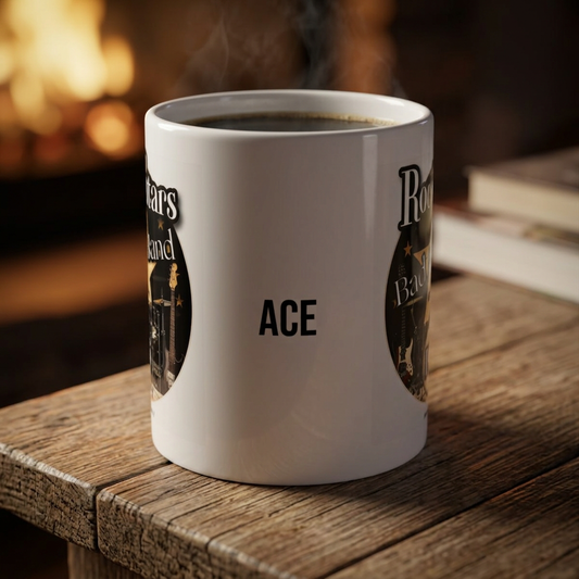 Rock Stars Bad Ass Band EST. 2026 I’m In Coffee Mug | Custom Name | Mark Anthony Gable® Collection 11oz