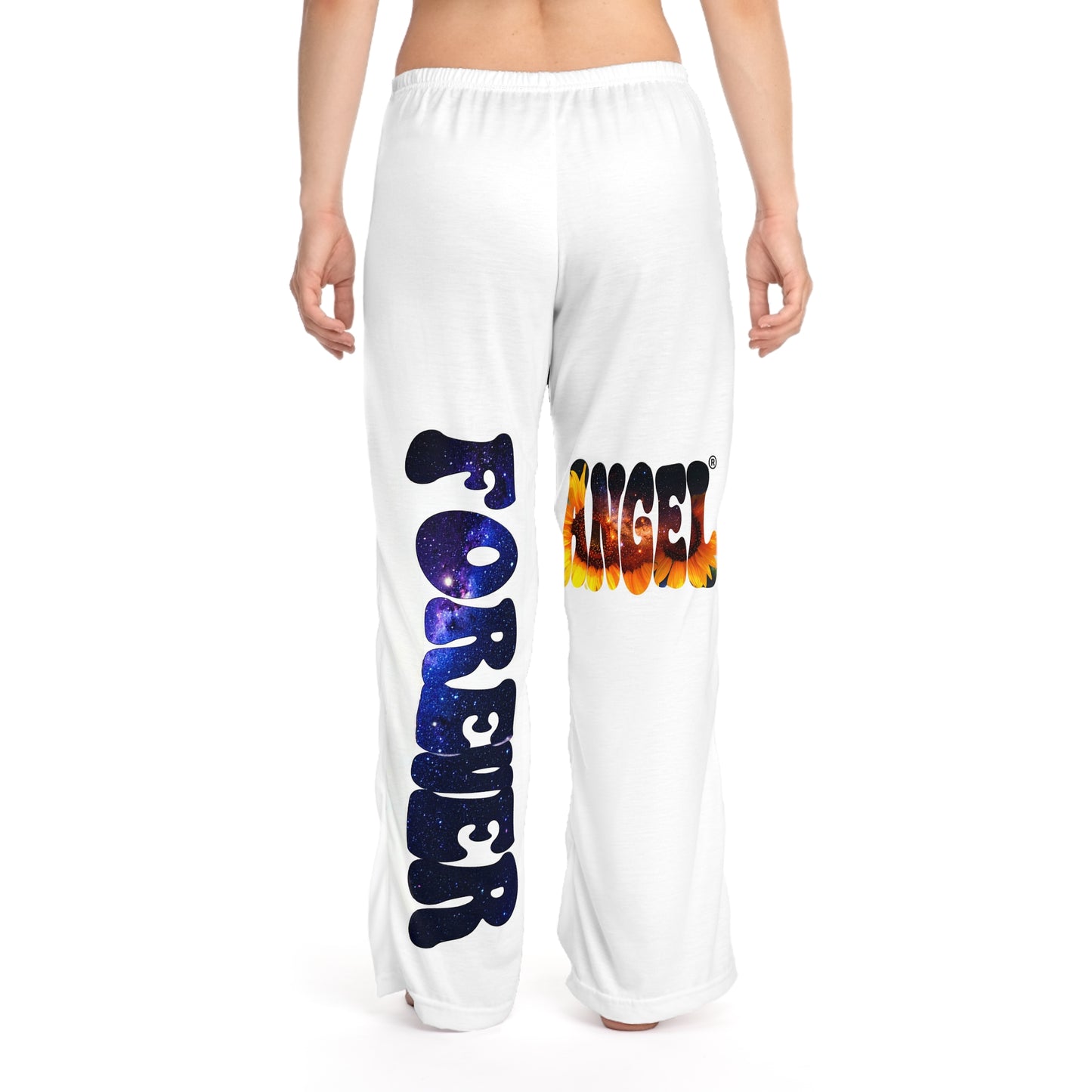 Forever Angel® Cosmic Universe Sunflower Design Mark Anthony Gable® Collection Women’s Sweatpants PJ Bottoms
