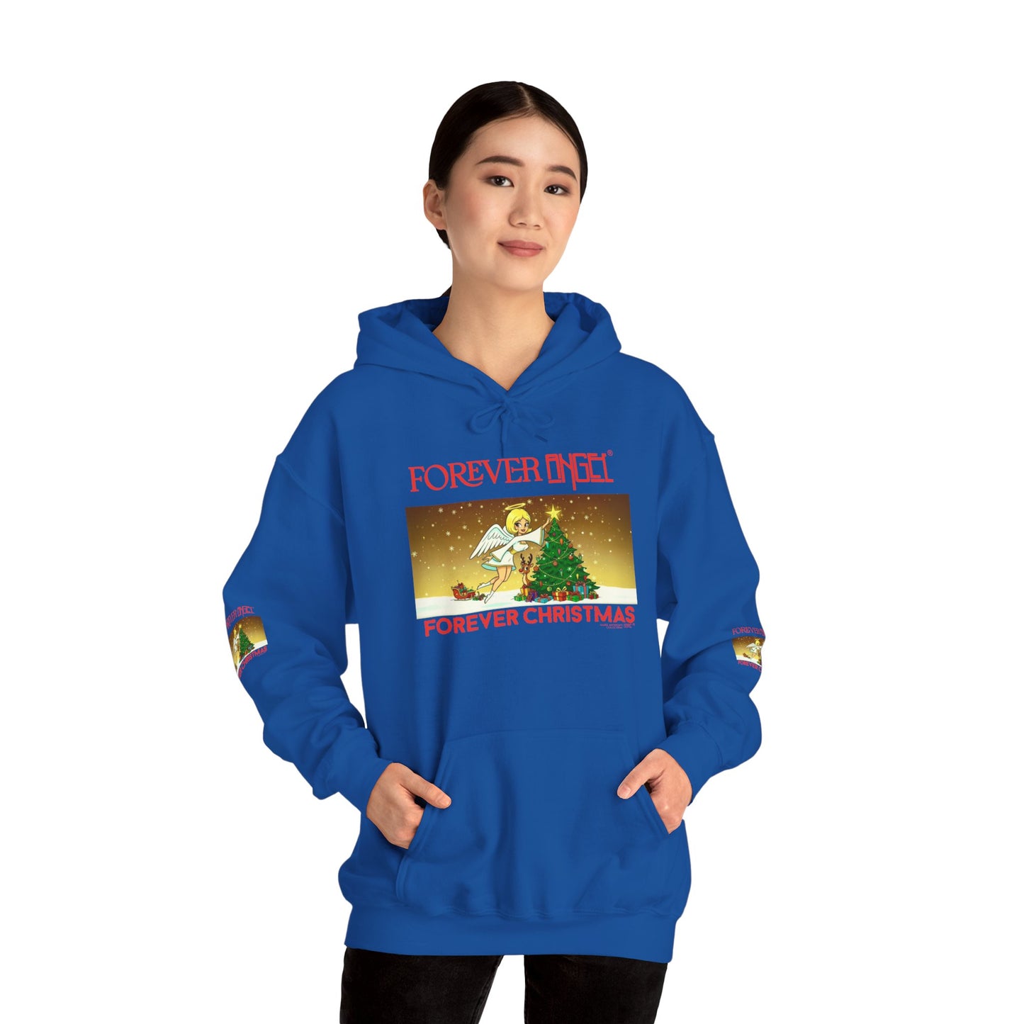 Forever Angel® Forever Christmas by Mark Anthony Gable® Collection Unisex Heavy Blend™ Hooded Sweatshirt