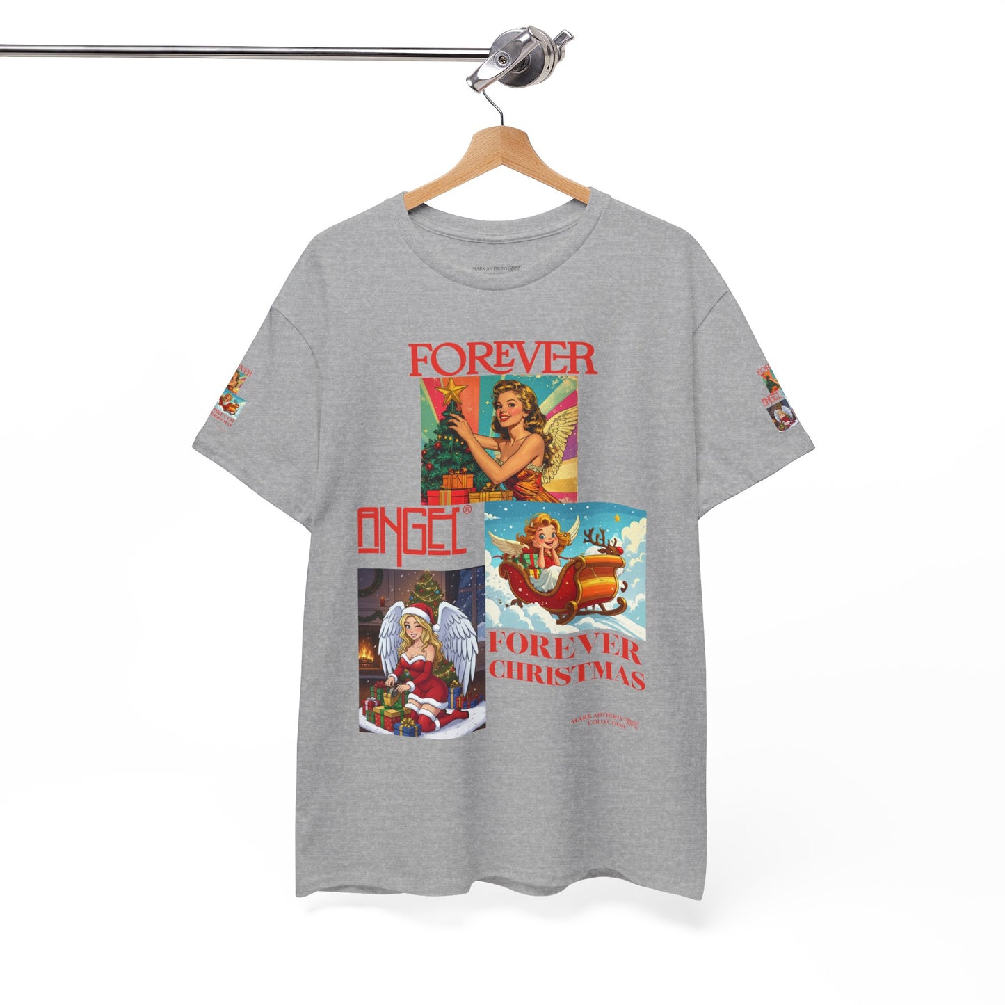 Forever Angel® Forever Christmas by Mark Anthony Gable® Collection Unisex Heavy Cotton Tee