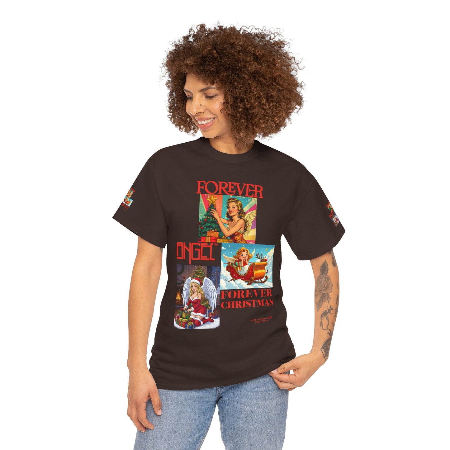 Forever Angel® Forever Christmas by Mark Anthony Gable® Collection Unisex Heavy Cotton Tee