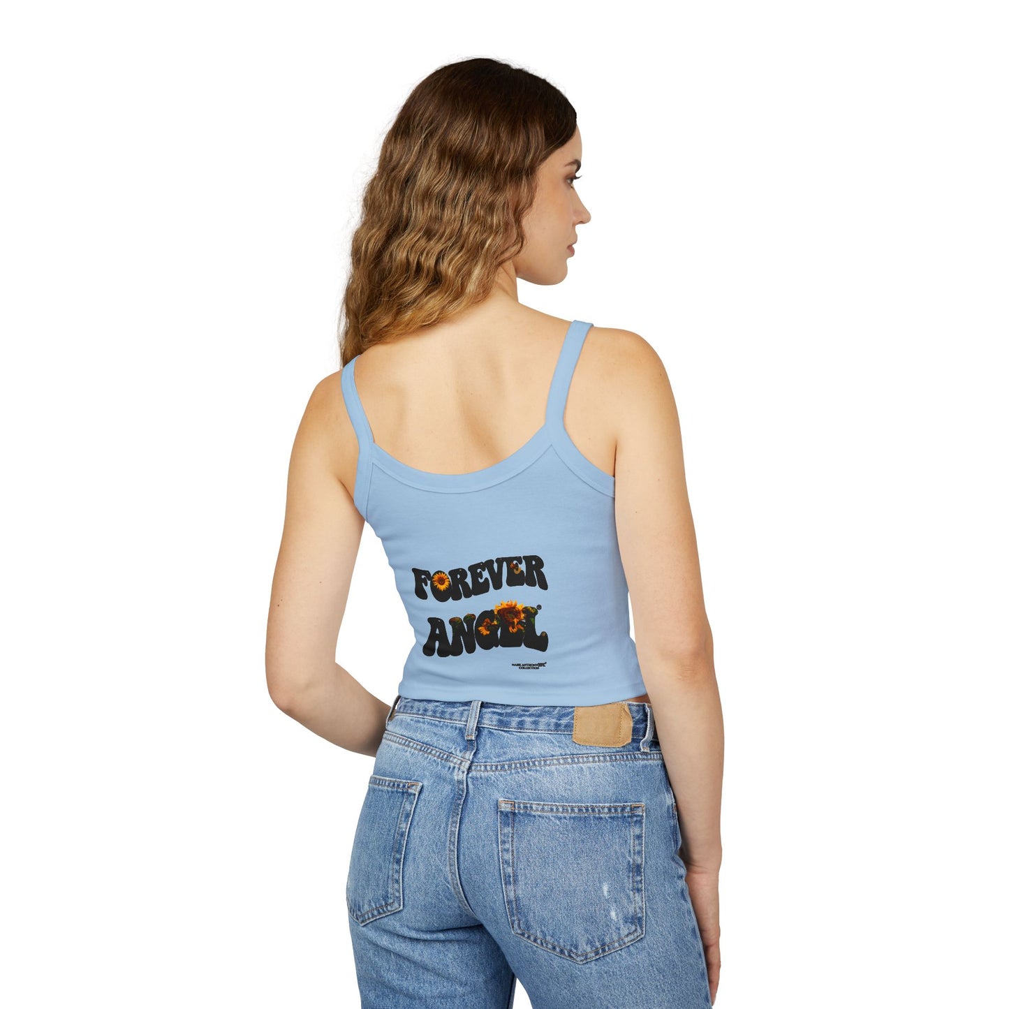 Forever Angel® Retro Sunflowers Tank Women’s Spaghetti Strap Edition by the Mark Anthony Gable® Collection
