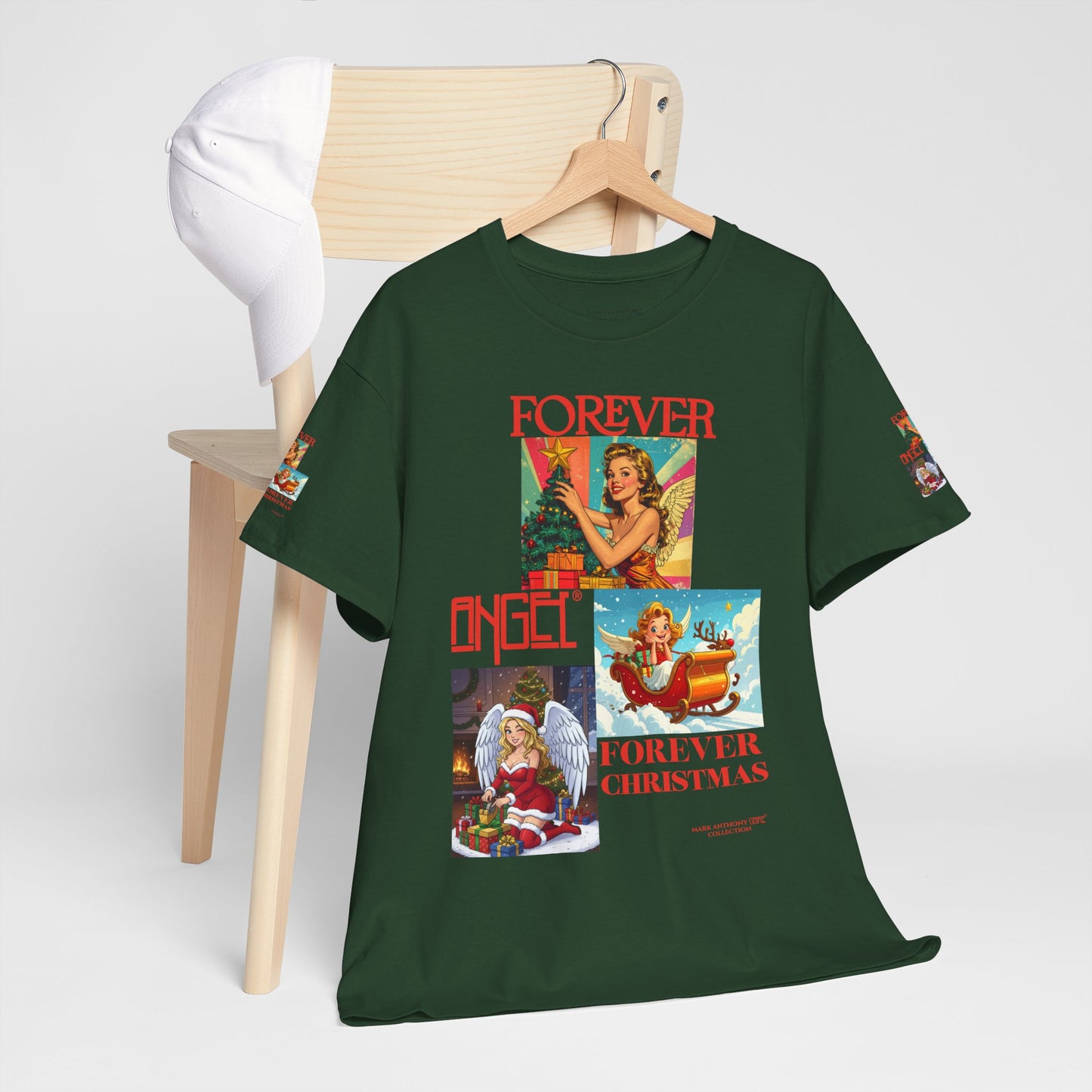 Forever Angel® Forever Christmas by Mark Anthony Gable® Collection Unisex Heavy Cotton Tee