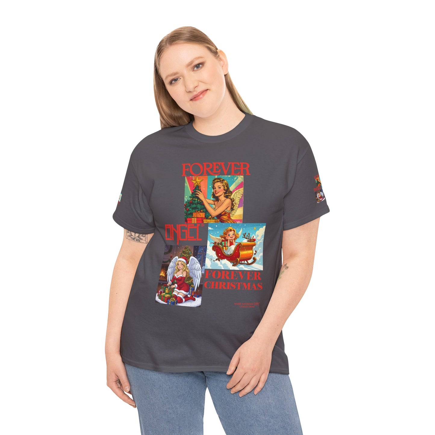 Forever Angel® Forever Christmas by Mark Anthony Gable® Collection Unisex Heavy Cotton Tee